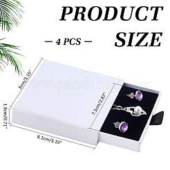 Cardboard Jewelry Set Drawer Boxes&nbsp;CON-WH0099-76C