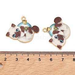 Christmas Alloy Enamel Pendants&nbsp;LS-ENAM-K069-43E-02