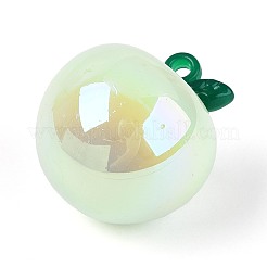 Plating Opaque Acrylic Pendants&nbsp;PACR-T018-02A