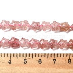 Natural Strawberry Quartz Beads Strands&nbsp;G-Z080-A19-8mm