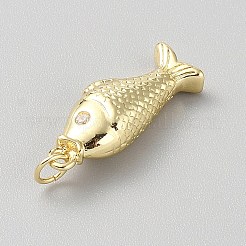 Brass Pendants&nbsp;KK-CJC0024-06B