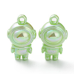 UV Plating Rainbow Iridescent Acrylic Pendants&nbsp;OACR-F008-02