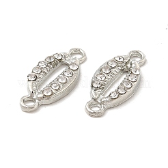 Alloy Connector Charms with Crystal Rhinestone&nbsp;LS-FIND-H039-74P