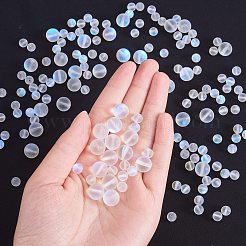 Synthetic Moonstone Beads Strands&nbsp;G-SZ0001-81E