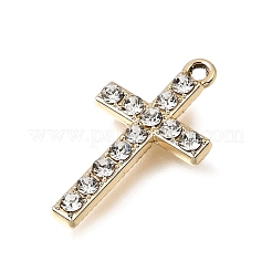 UV Plating Alloy Crystal Rhinestone Pendants&nbsp;RB-CBAD37D-31G