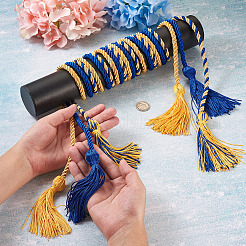 6Pcs 3 Styles Polyester Graduation Honor Rope&nbsp;AJEW-TA0001-22