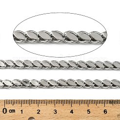 304 Stainless Steel Horse Eye Link Chains&nbsp;CHS-H114-04P