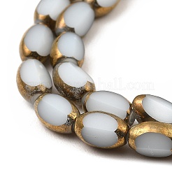 Electroplate Glass Beads Strands&nbsp;EGLA-P051-01A-G01