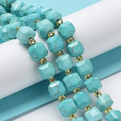 Natural Howlite Beads Strands&nbsp;G-E604-C01