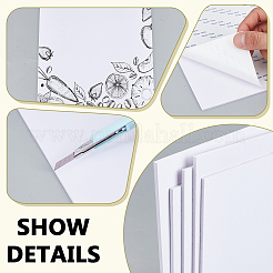 Rectantgle PVC Foam Board&nbsp;AJEW-WH0248-733B