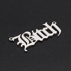 Non-Tarnish 201 Stainless Steel Links Connectors&nbsp;STAS-R111-JA638-1