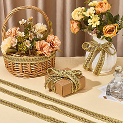 Polyester Braided Wavy Ribbons&nbsp;OCOR-WH0112-017B