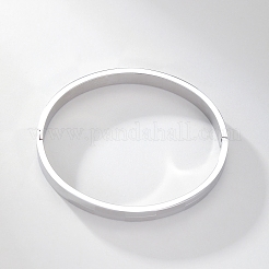 201 Stainless Steel Plain Bangles&nbsp;OZ8156-1