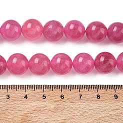 Dyed Natural Malaysia Jade Beads Strands&nbsp;G-G021-01D-03