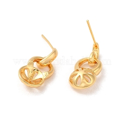 Brass Stud Earring Findings&nbsp;KK-M270-32G