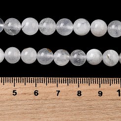 Natural Rainbow Moonstone Beads Strands&nbsp;G-D340-A01-8mm