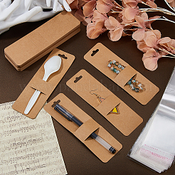 130Pcs Blank Paper Decorative Bookmark Covers&nbsp;CDIS-FH0001-07