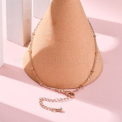 Brass Satellite Chains  Bracelets for Women&nbsp;BJEW-G735-19RG