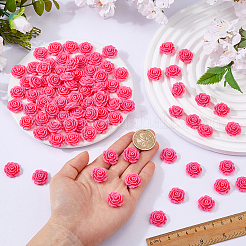 80Pcs Opaque Resin Cabochons&nbsp;RESI-DC0001-61B