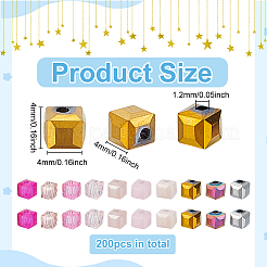 2Bags Imitation Artificial Crystal Glass Beads&nbsp;FIND-PH0026-13B