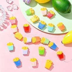 Simulated French Fries Perforated Resin Beads&nbsp;FIND-CJC0010-101
