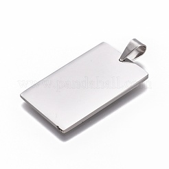 Non-Tarnish 304 Stainless Steel Pendants&nbsp;STAS-F223-48P