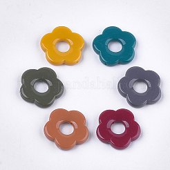 50Pcs Opaque Acrylic Pendants&nbsp;SACR-SP0001-41