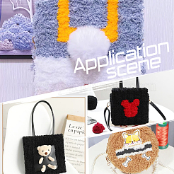 DIY Knitting Crochet Bags Kit&nbsp;DIY-WH0189-91A