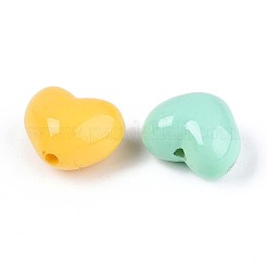 Baking Paint Opaque Acrylic Beads&nbsp;OACR-N142-02