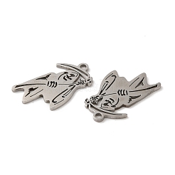 Non-Tarnish 201 Stainless Steel Pendants&nbsp;STAS-Q245-12P
