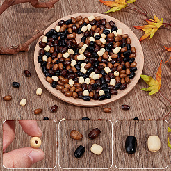 80G 4 Colors Wood Beads&nbsp;WOOD-SC0002-18