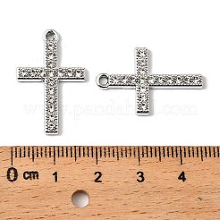 UV Plating Alloy Rhinestone Pendants&nbsp;FIND-A054-09P
