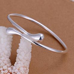 Romantic Brass Bangles For Women&nbsp;BJEW-BB12219