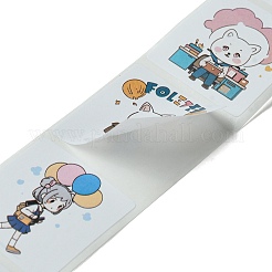 8 Styles Self-Adhesive Paper Cartoon Reward Stickers&nbsp;LS-DIY-R083-02B