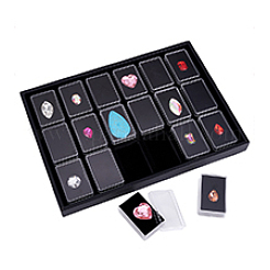 Square Acrylic Covered with Memory Foam Presentation Boxes&nbsp;CON-WH0123-05A