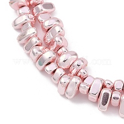 Baking Paint Electroplated Synthetic Non-magnetic Hematite Beads Strands&nbsp;X-G-H072-D01-01B