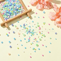 12 Colors Mixed Style Glass Seed Beads Sets&nbsp;SEED-YW0002-58