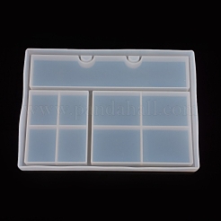Rectangle DIY Jewelry Display Stand Storage Box Silicone Molds&nbsp;AJEW-WH0022-10