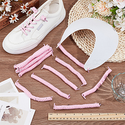 14Pcs Polyester & Rubber Latex Thread Spring Shoelaces&nbsp;AJEW-OC0014-60B