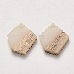 Resin & Wood Pendants&nbsp;RESI-S384-003A