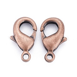 Brass Lobster Claw Clasps&nbsp;KK-902-R-NF