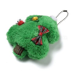 Christmas Theme Cloth Plush Doll Pendant Decorations&nbsp;HJEW-D030-01F