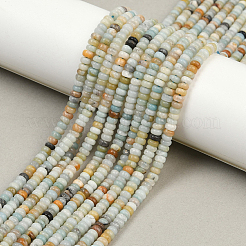 2 Strands Natural Flower Amazonite Beads Strands&nbsp;G-PA0001-27