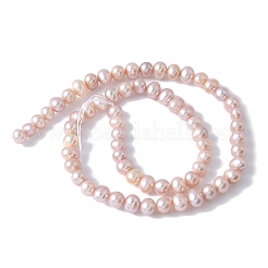 Natural Cultured Pearl Beads Strands&nbsp;PEAR-I007-07R-03B