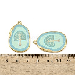Printed 304 Stainless Steel Pendants&nbsp;STAS-C158-14G-04