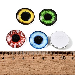 Printed Transparent Glass Cabochons&nbsp;GL-CBAA22A-09