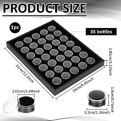 Acrylic Diamnond Gemstone Display Boxes&nbsp;CON-WH0089-170A