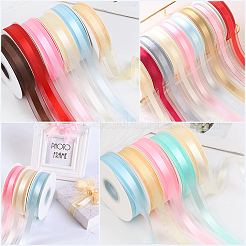 1Roll Solid Color Organza Ribbons&nbsp;ORIB-CY0001-02O
