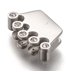304 Stainless Steel Slide Charms&nbsp;LS-STAS-P270-03P