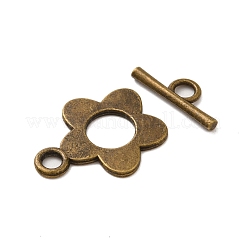 Tibetan Style Alloy Toggle Clasps&nbsp;FIND-Z063-46AB